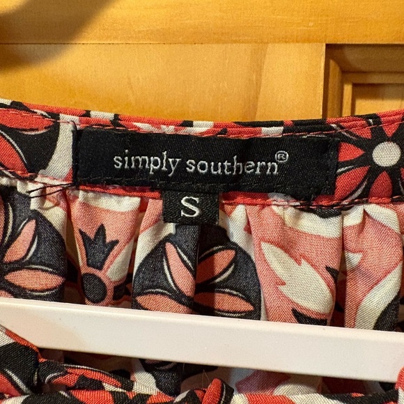 Simply Southern women's tunic dress “ tassels beaded Bell sleeves  women’s S - Picture 4 of 8